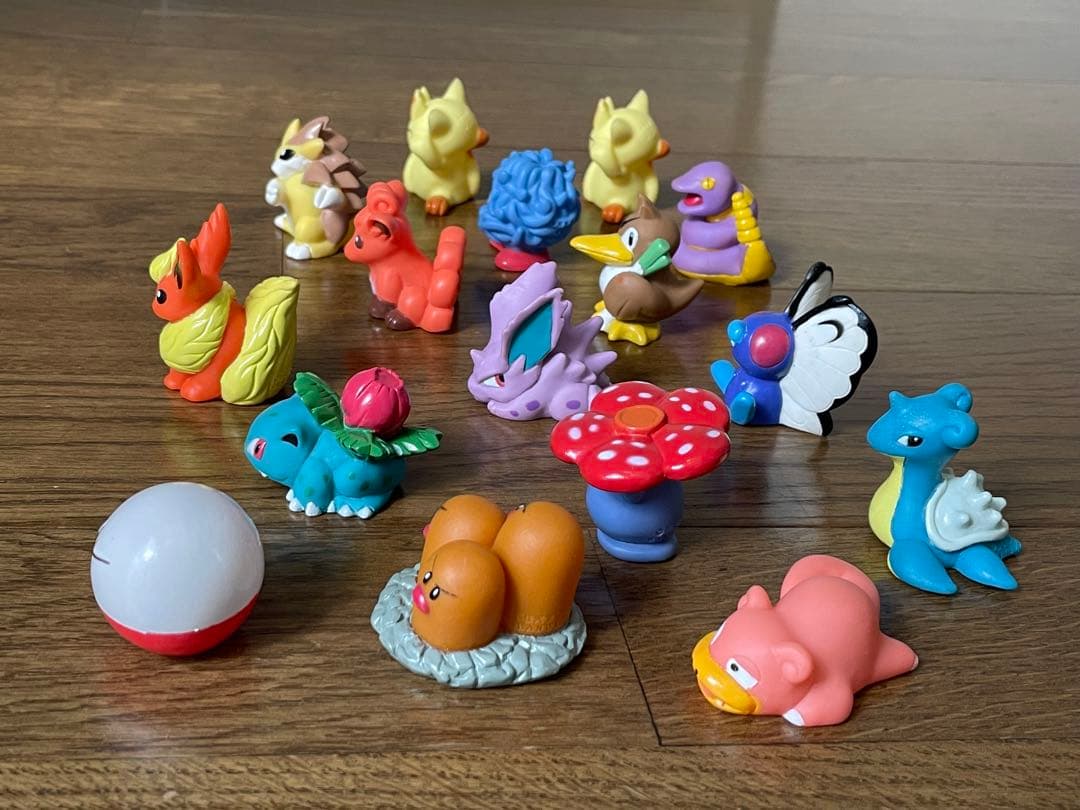 初期ポケモンキッズ指人形・メタルコレクション・キーホルダー等まとめ売り