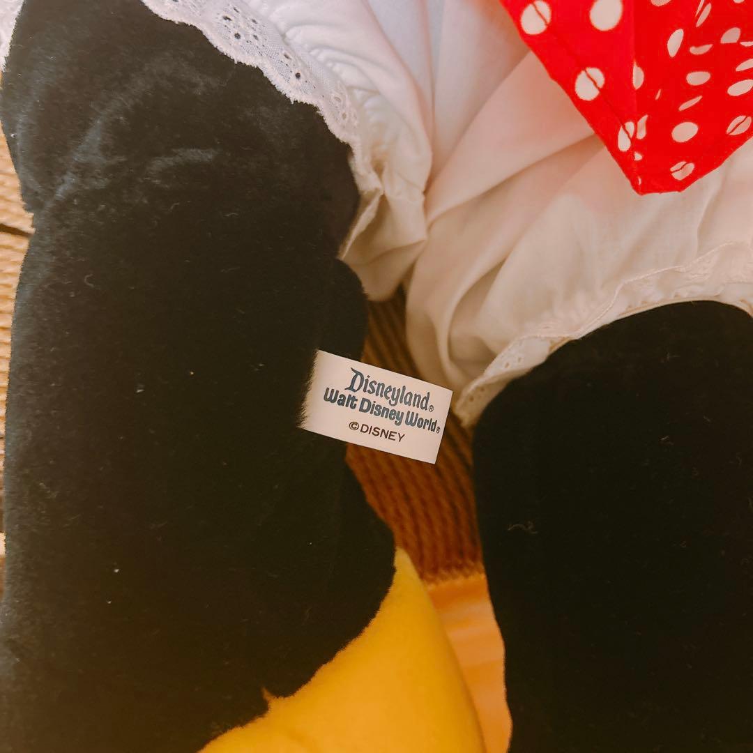 レトロ ヴィンテージ アメリカ ディズニーランド WDW ミニー 特大ぬいぐるみ