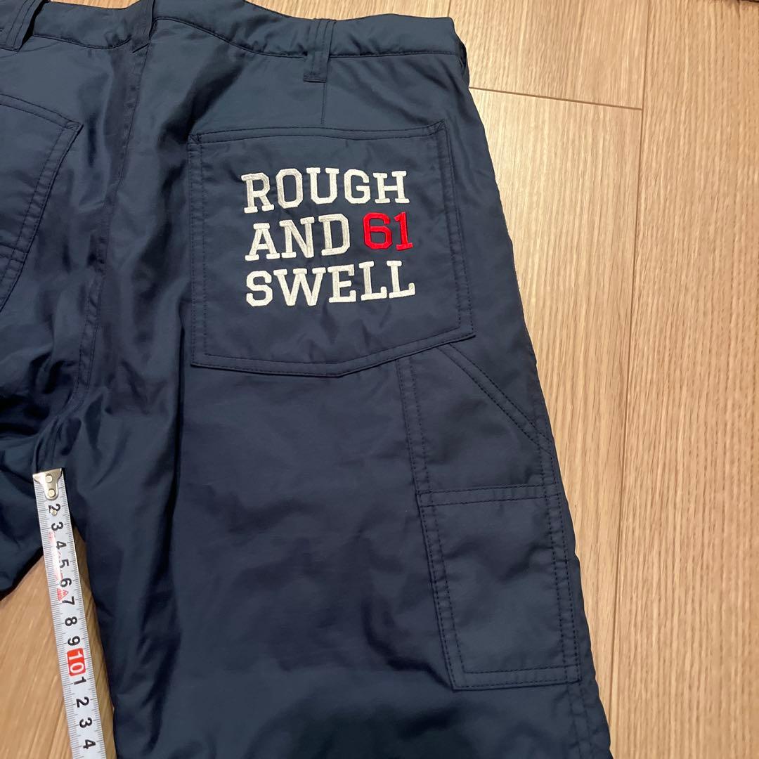ラフアンドスウェル 防寒パンツ レア ネイビー キルティング M - メルカリ