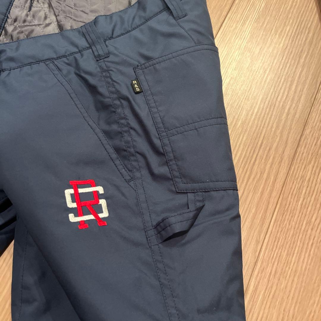 ラフアンドスウェル 防寒パンツ レア ネイビー キルティング M - メルカリ