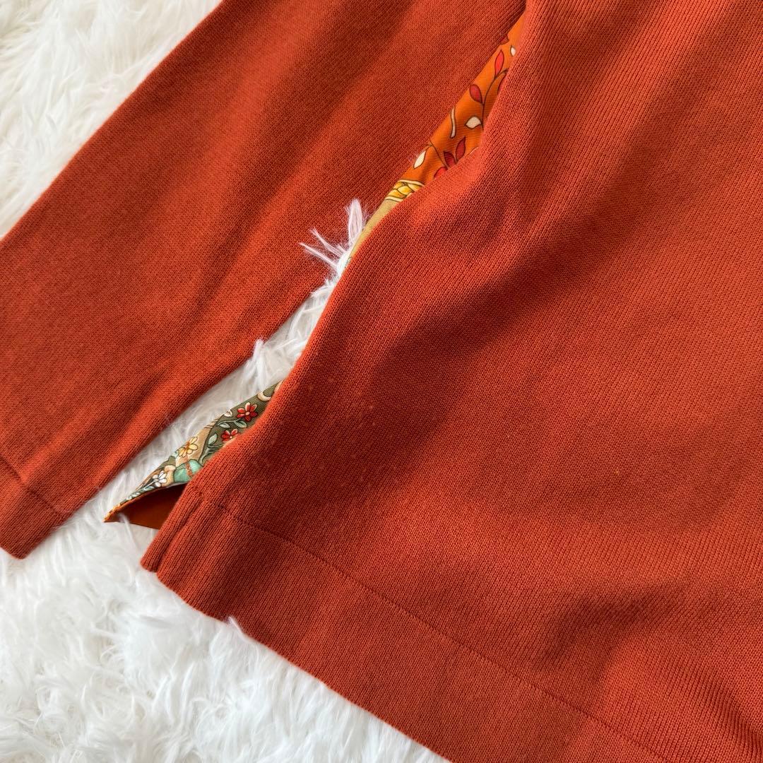 ETRO ミラノ スカーフ柄 ウールトップス シルク 長袖 重ね襟 - メルカリ