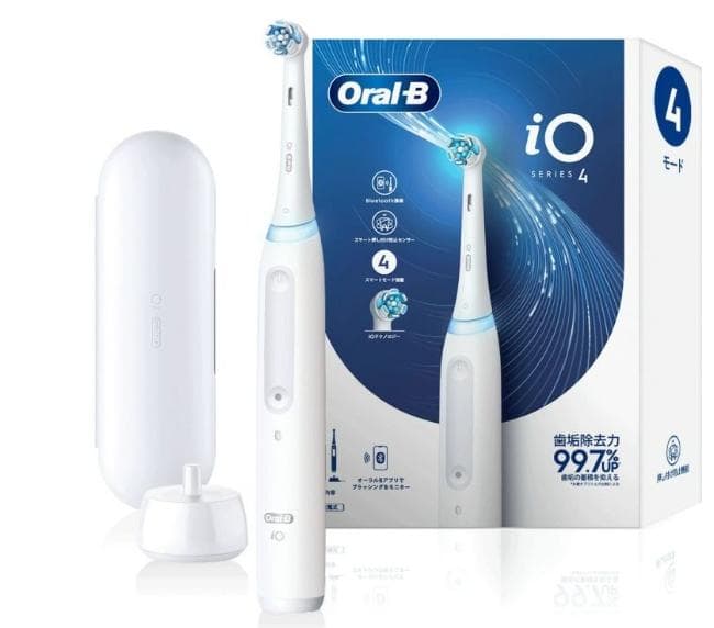 ■新品・未開封■電動歯ブラシ ブラウン Oral-B iO Series 4 楽天市場】ブラウン オーラルB 電動歯ブラシ iO4 クワイトホワイト