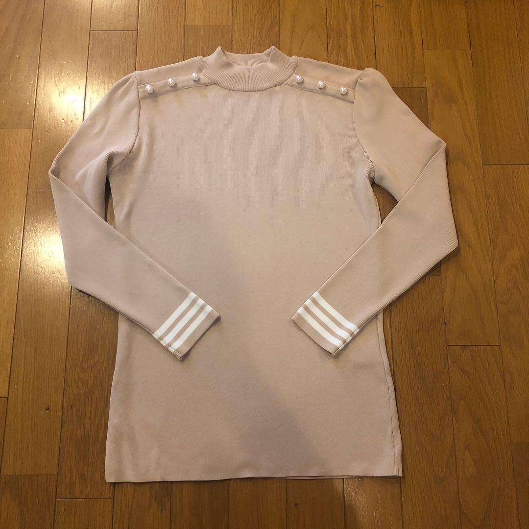 ボーダーズアットバルコニー PEARL TOP 美品 パールニット 38 - メルカリ