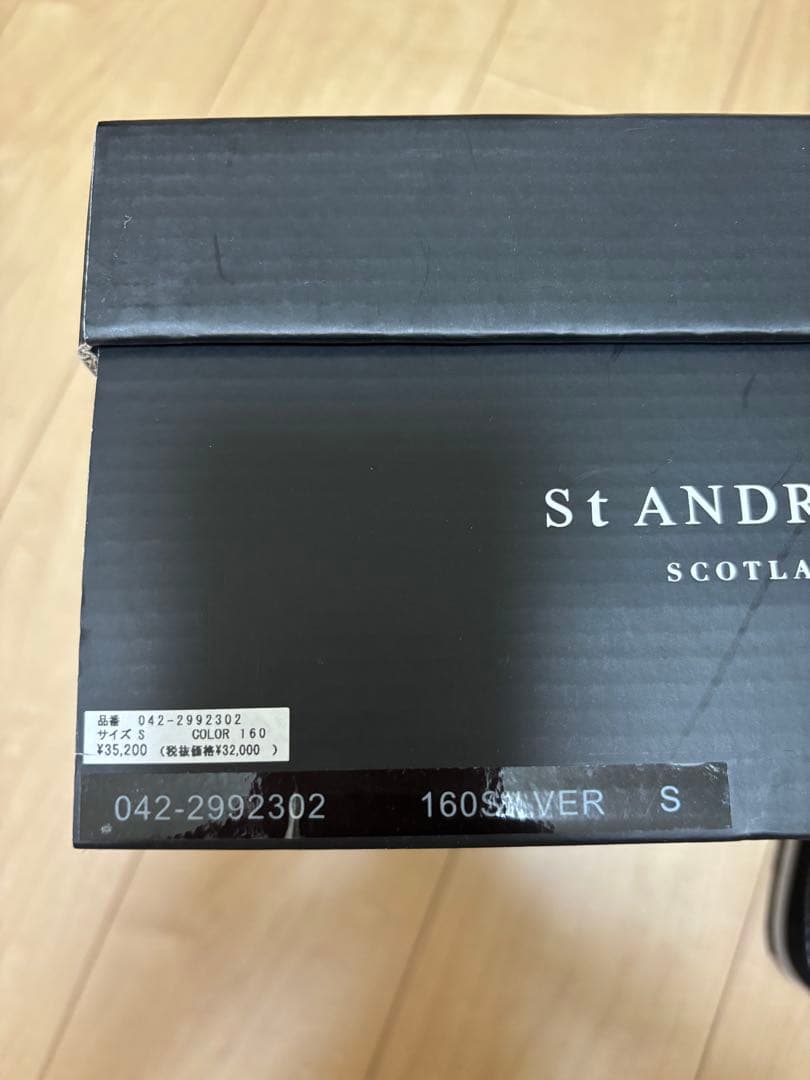 S. ANDREWS ゴルフシューズ 24.0cm シルバー