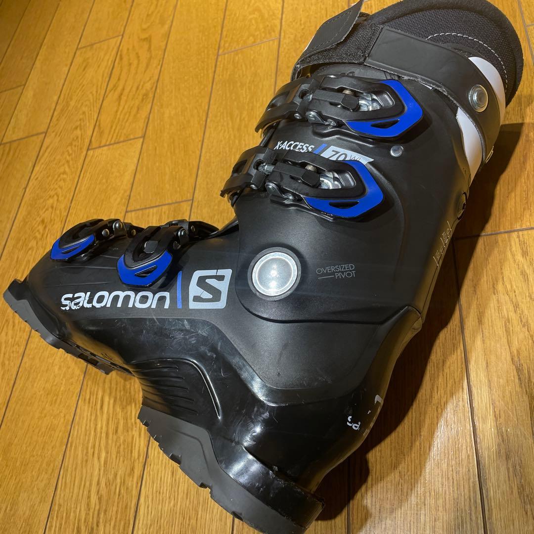 幅広salomonサロモンXACCESS70WIDE 26.0-26.5cm初級 - メルカリ