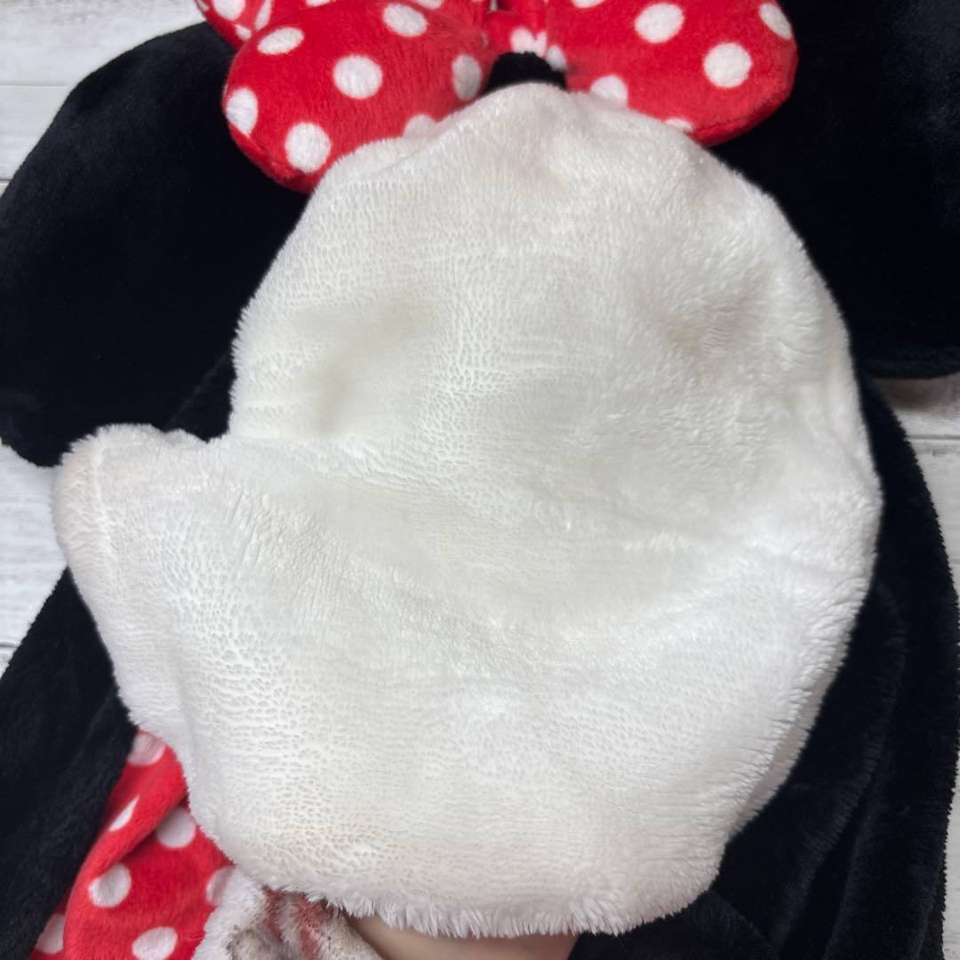 ミニー マフラーキャップ ファンキャップ ディズニー 赤 ドット - メルカリ