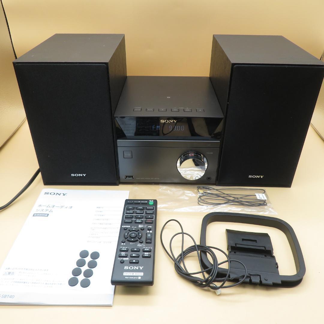 完動品 SONY HCD-SBT40 Bluetooth ステレオミニコンポ - メルカリ