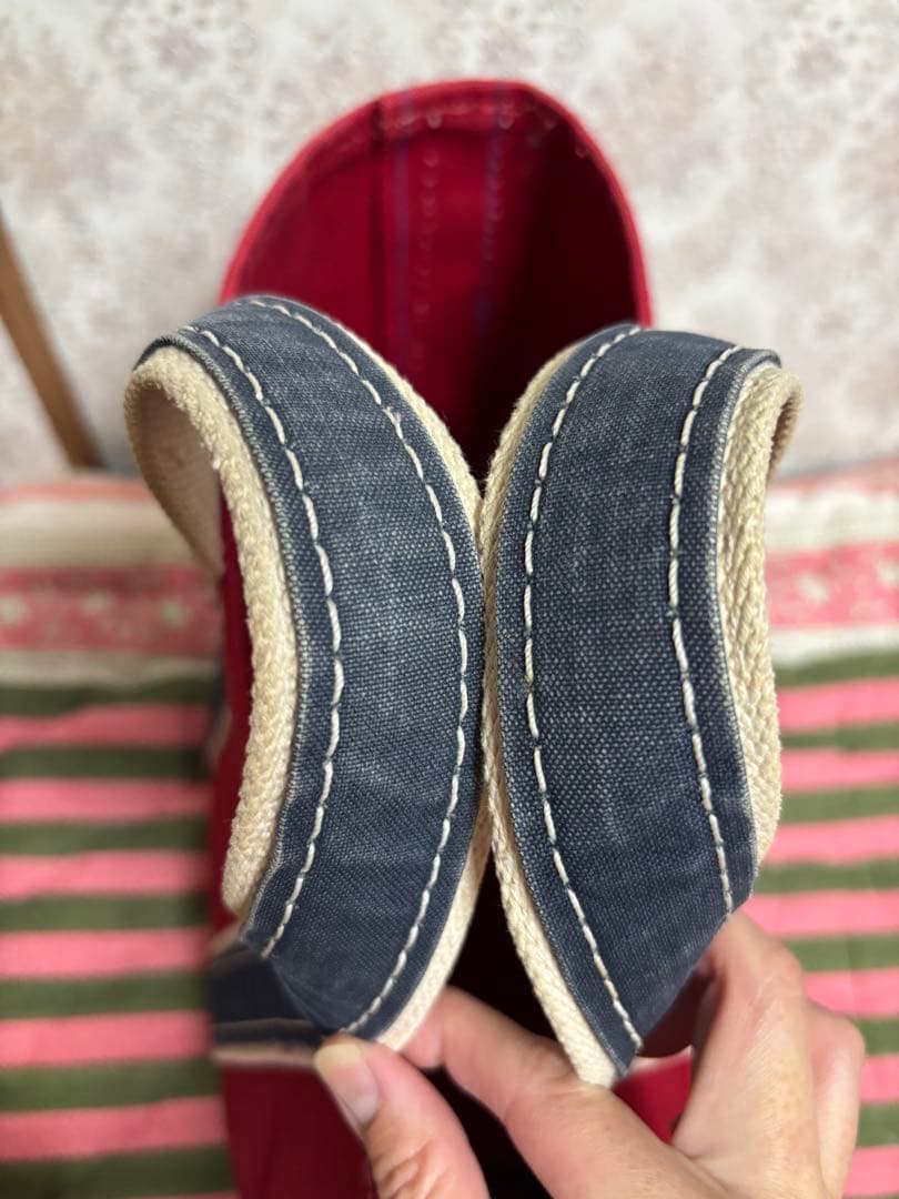 L.L.Bean 赤/ネイビー　ヴィンテージ　トートバッグ　2/15日までの価格