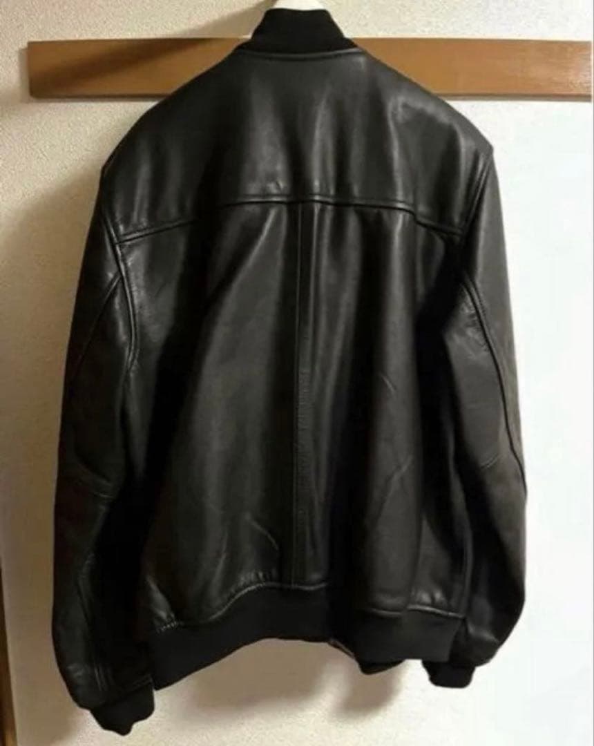 OLD GAP レザージャケット 牛革 Lサイズ 短丈90s ボンバージャケット