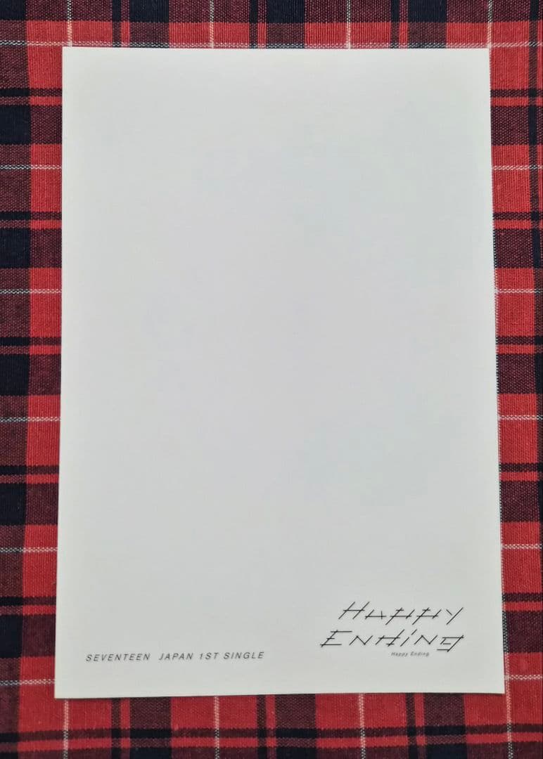 SEVENTEEN セブチ ミンギュ ポストカード TSUTAYA特典 - メルカリ