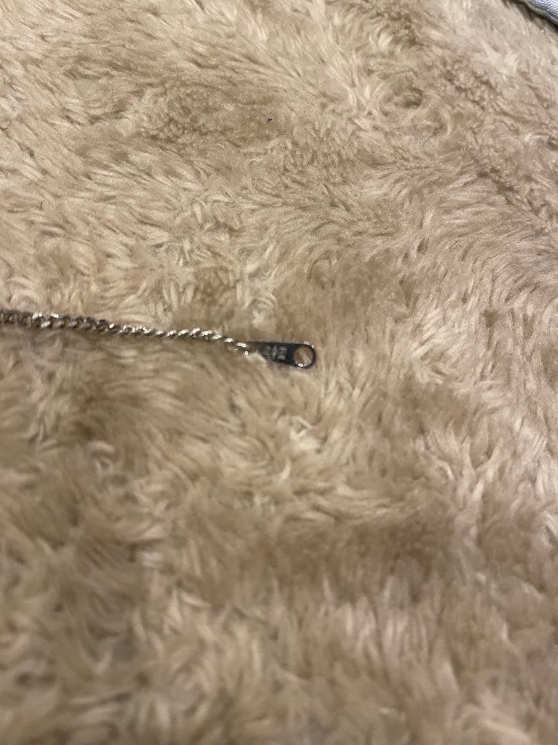 プラチナネックレス　pt850 10.00g　喜平　2面　50センチ　2ミリ幅