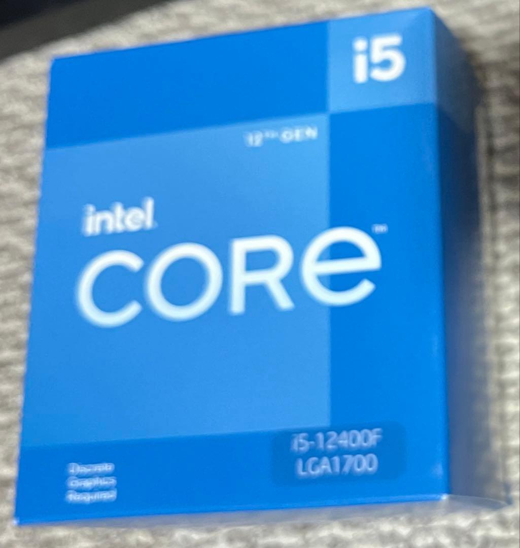 CPU Intel Core i5-12400F CPU Amazon | Intel S1700 CORE i5 12400F トレイ 6x2.5 65W GEN12