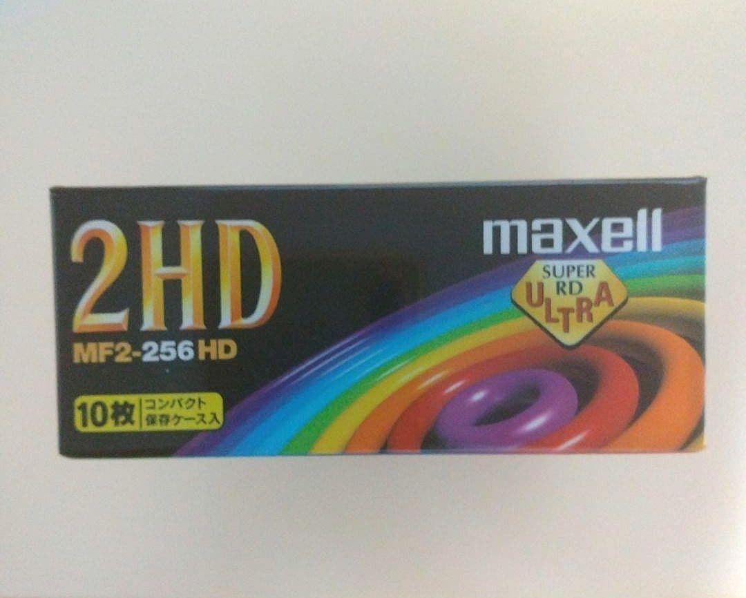 maxell 】フロッピーディスク 2HD MF2-256 HD 10枚入未開封 - メルカリ