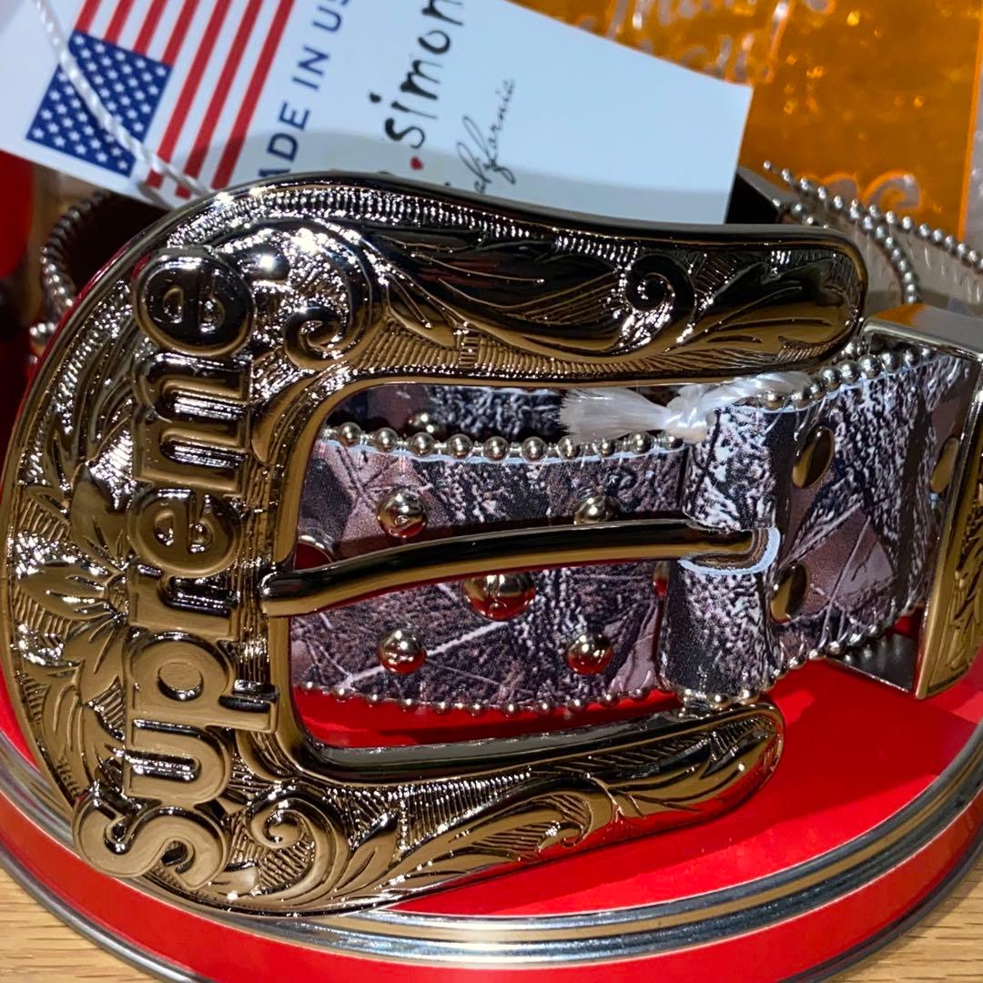 Supreme b.b. Simon Studded Ranger Belt M - メルカリ