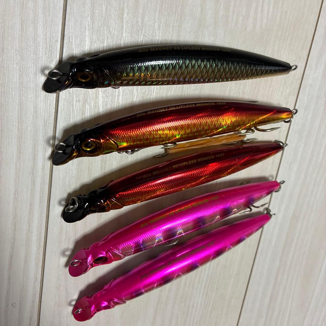 ルアー デュエル アイルマグネット リップレスミノー 145F 28g