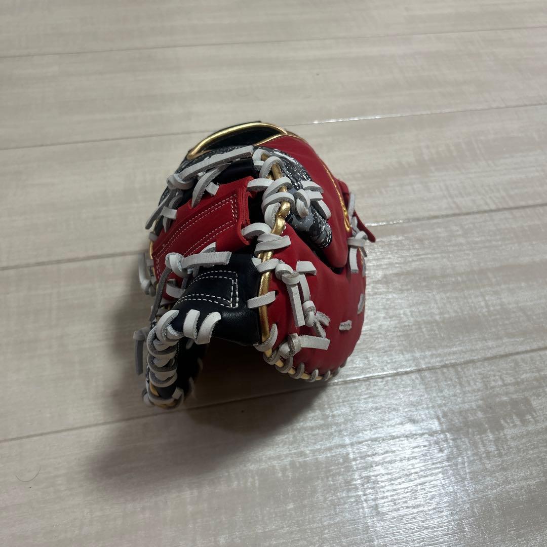 Rawlings 野球グローブ レッド/ブラック スプラッターペイント 野球