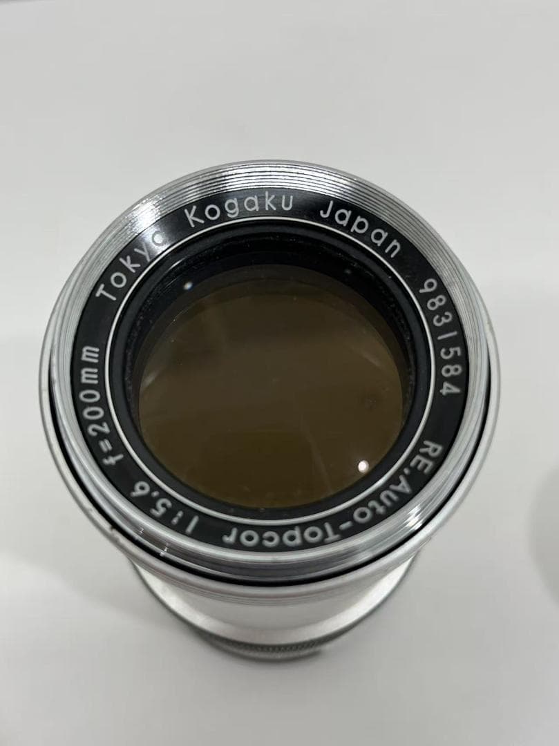 TOPCON トプコン レンズ4点 ジャンク 簡易動作確認済み＆クリーニング