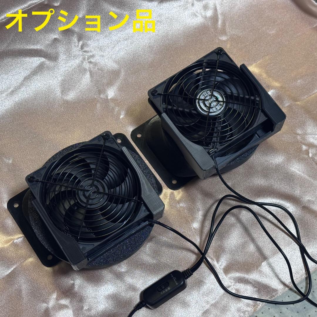 エコフローECOFLOW WAVE2,3専用ダクト取付用パーツ リアドア用 B