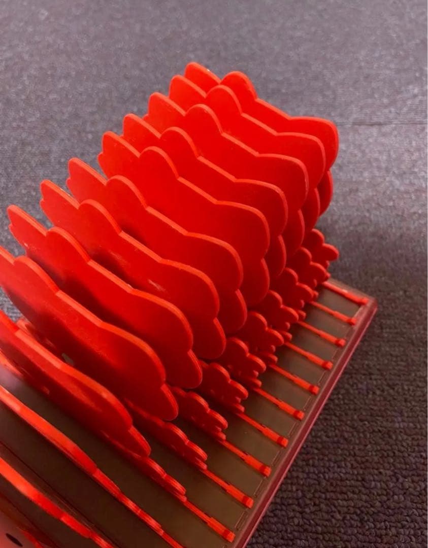 ハローキティ　サンリオ　レトロ　スタンド　収納　インテリア　CDスタンド　オタ活