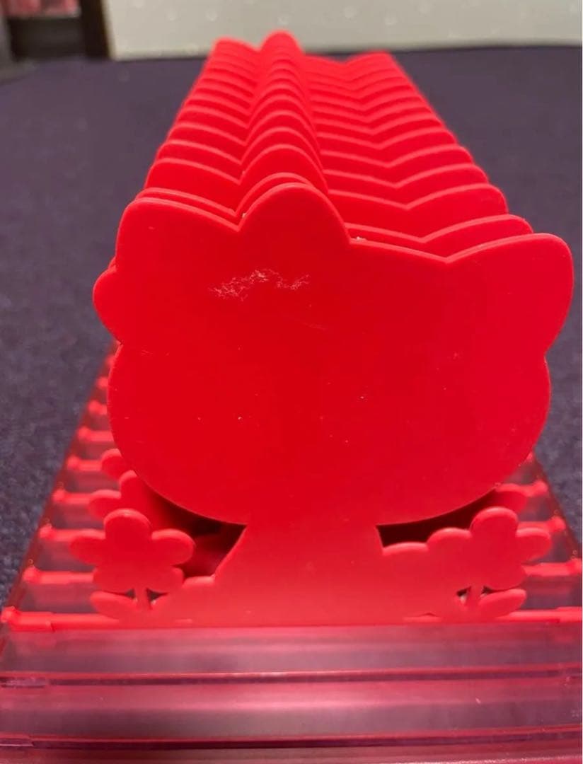 ハローキティ　サンリオ　レトロ　スタンド　収納　インテリア　CDスタンド　オタ活