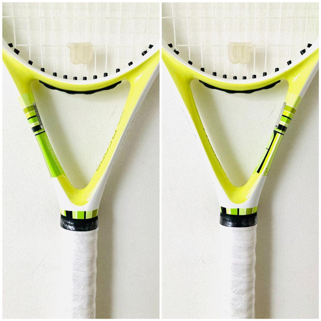 新品同様】ウィルソン『Nコード W4サベージライム』テニスラケット／G2