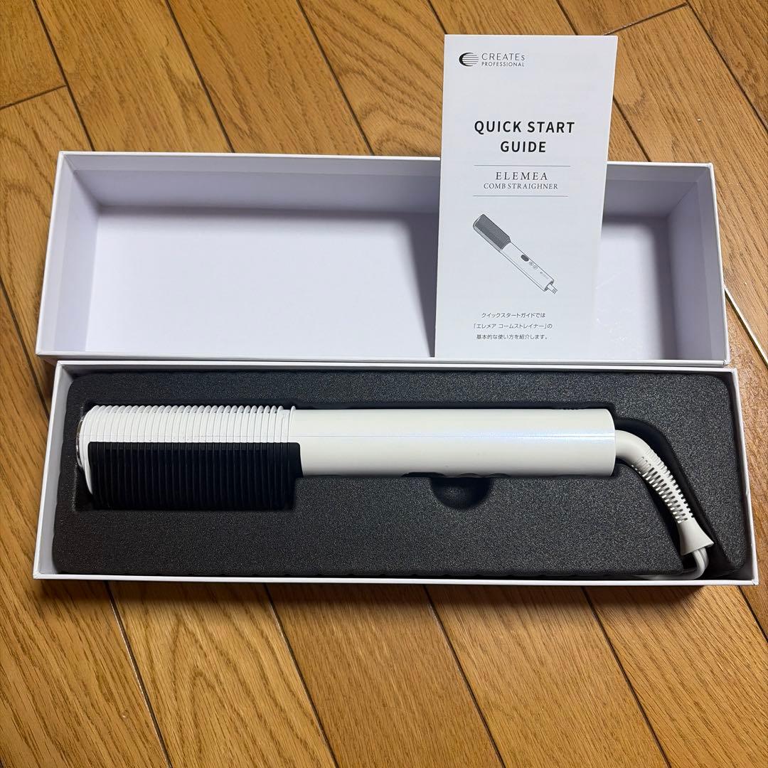 ELEMEA COMB STRAIGHTENER/エレメアコームストレイナー - メルカリ