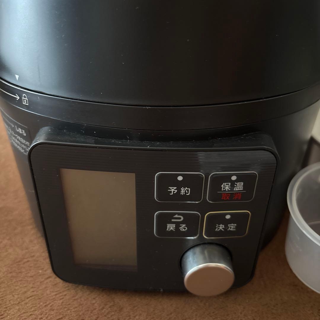 【美品】IRIS OHYAMA 電気圧力鍋 PMPC-MA2-B 2.2L