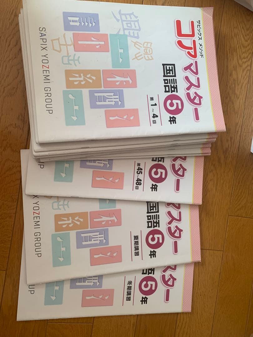 コアマスター5年　全科目1〜48、夏、冬