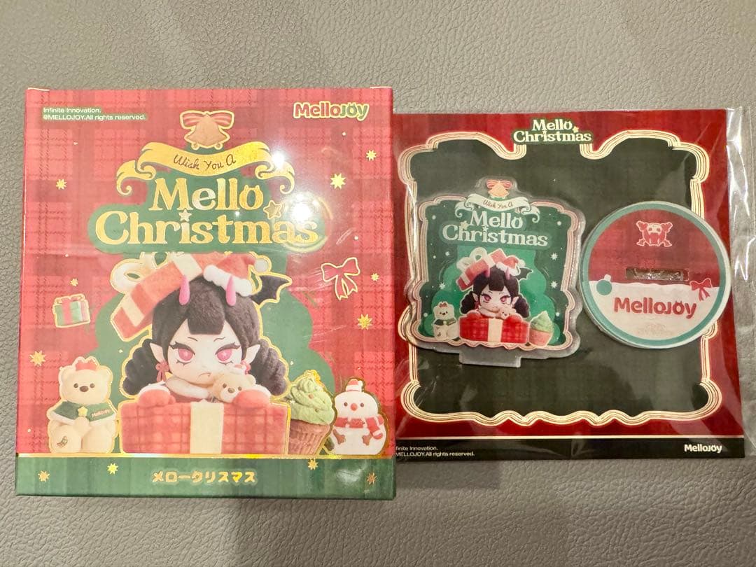 mellojoy メロジョイ メロークリスマス 未開封 アクスタ付き - メルカリ