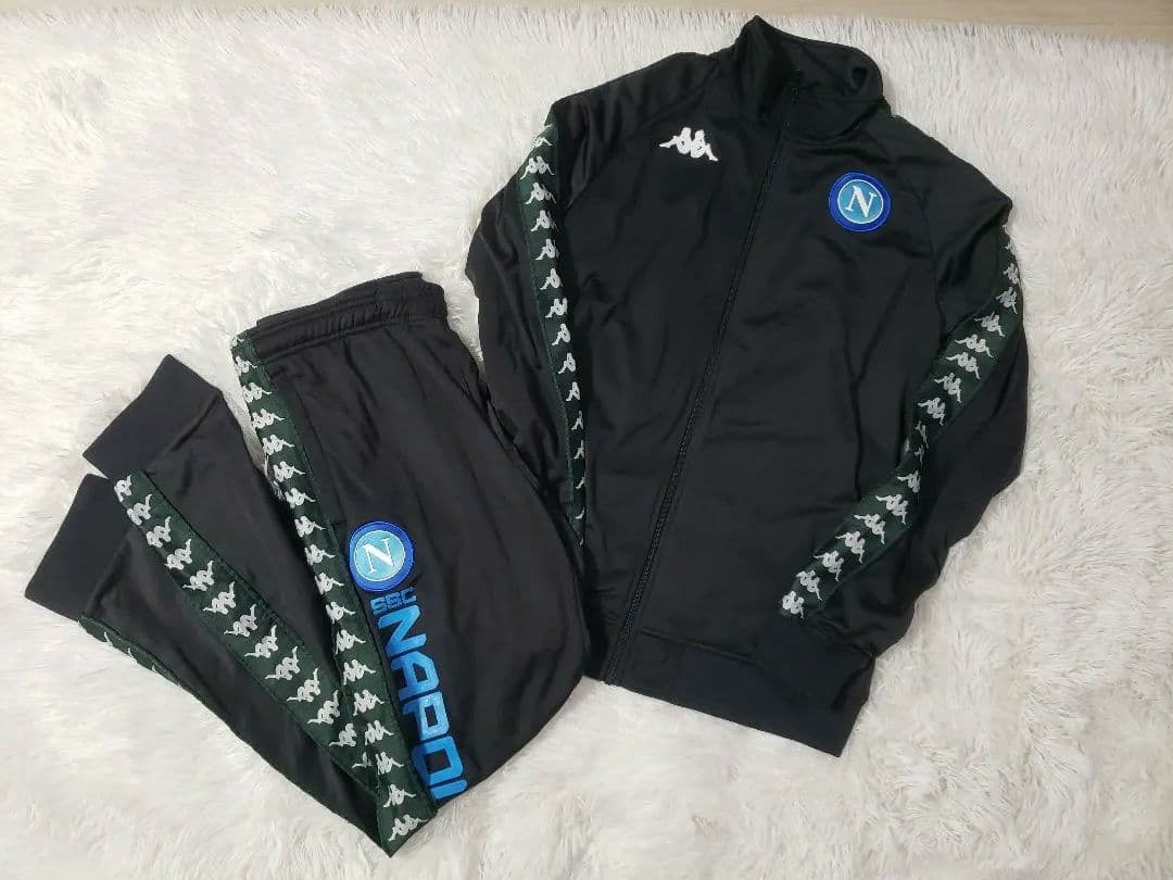 【希少】ナポリ ジャージ　セットアップ　18/19 2026年最新】ナポリ ジャージの人気アイテム - メルカリ
