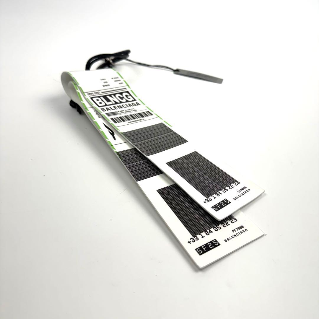 新品未使用】BALENCIAGA バレンシアガ チャーム キーリング バゲージ