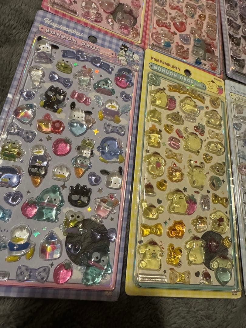 【確実正規品！！】2弾サンリオボンボンドロップシール 8セット