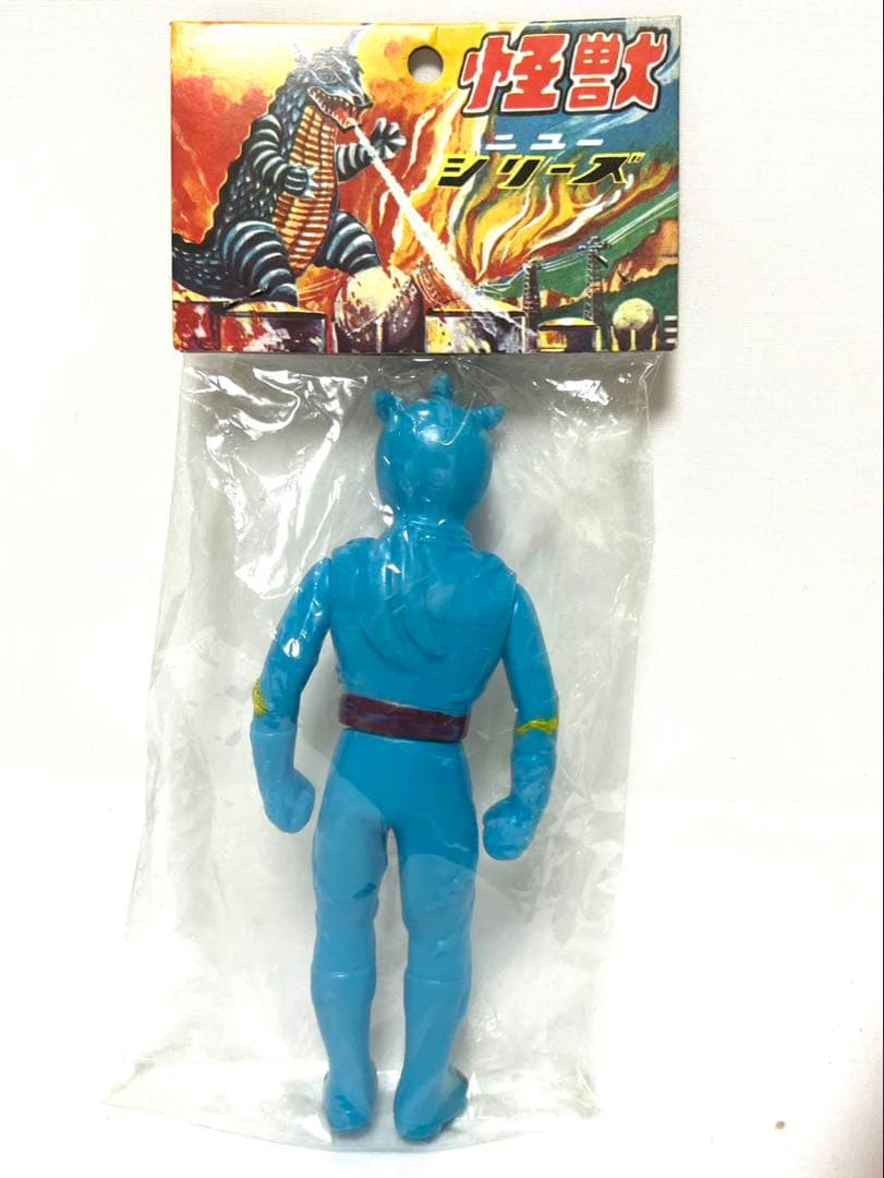 未開封！イナズマン ソフビ パチ 無版権（ポピー バンダイ ブルマァク 当時物