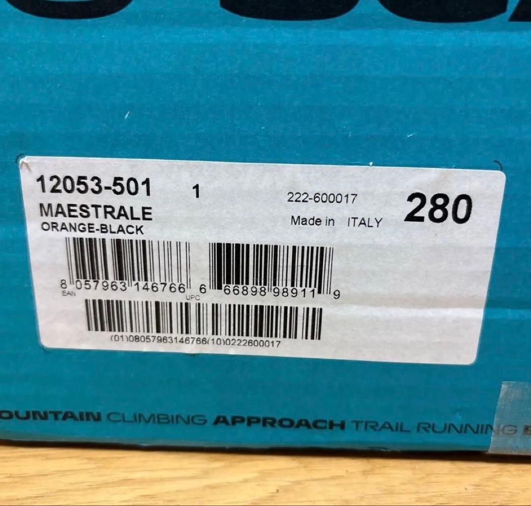 SCARPA MAESTRALE バックカントリー　27.5cm 314mm