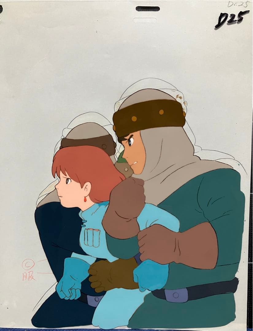 風の谷のナウシカ　1984年　劇場版使用セル画　宮崎駿監督　ナウシカ　セル画