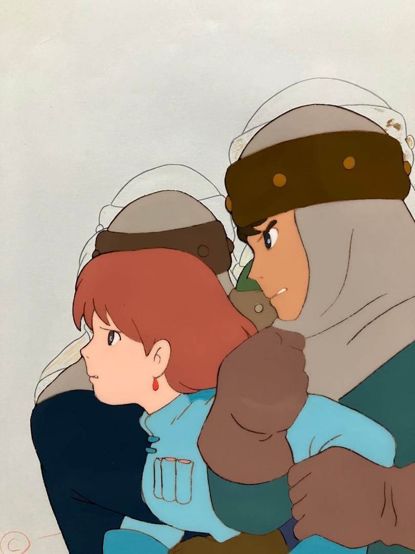 風の谷のナウシカ　1984年　劇場版使用セル画　宮崎駿監督　ナウシカ　セル画