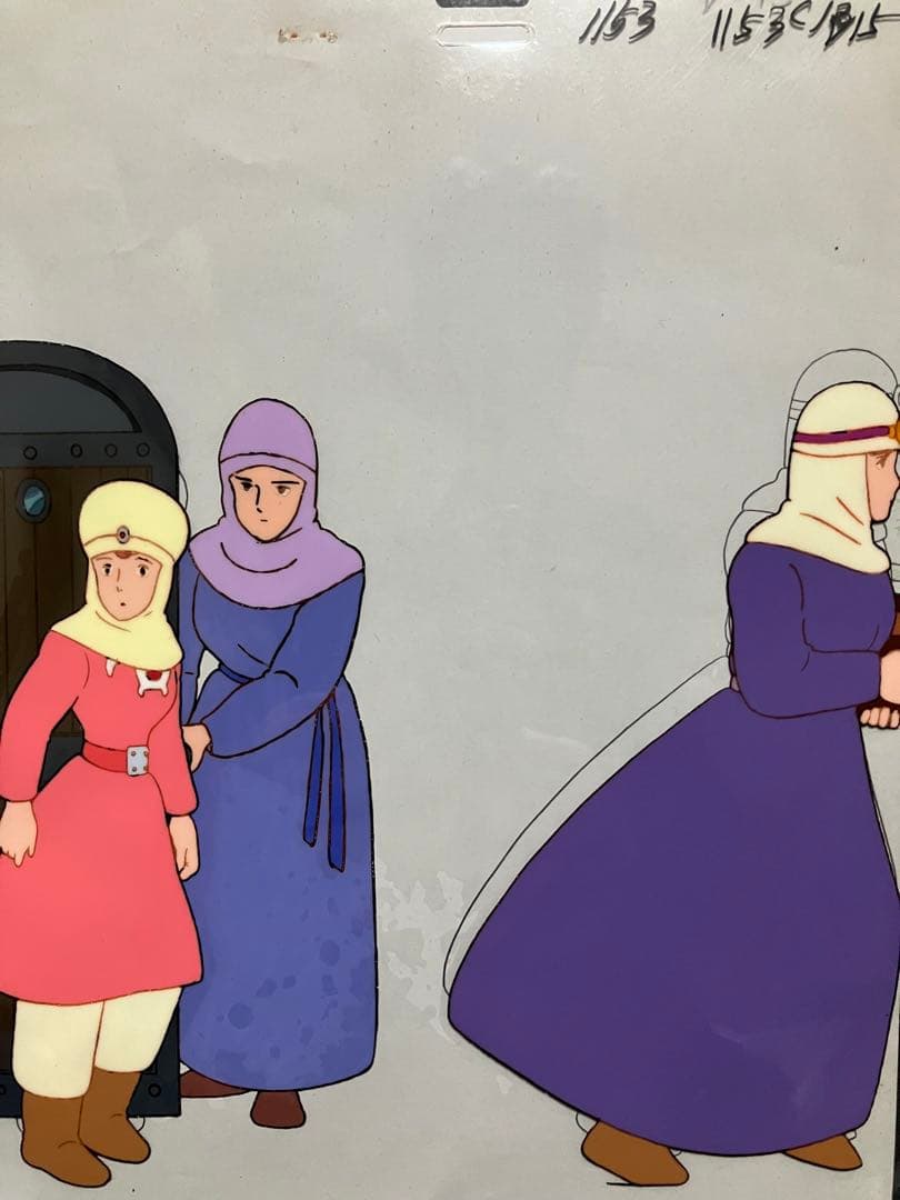 風の谷のナウシカ　1984年　劇場版使用セル画　宮崎駿監督　ナウシカ　セル画