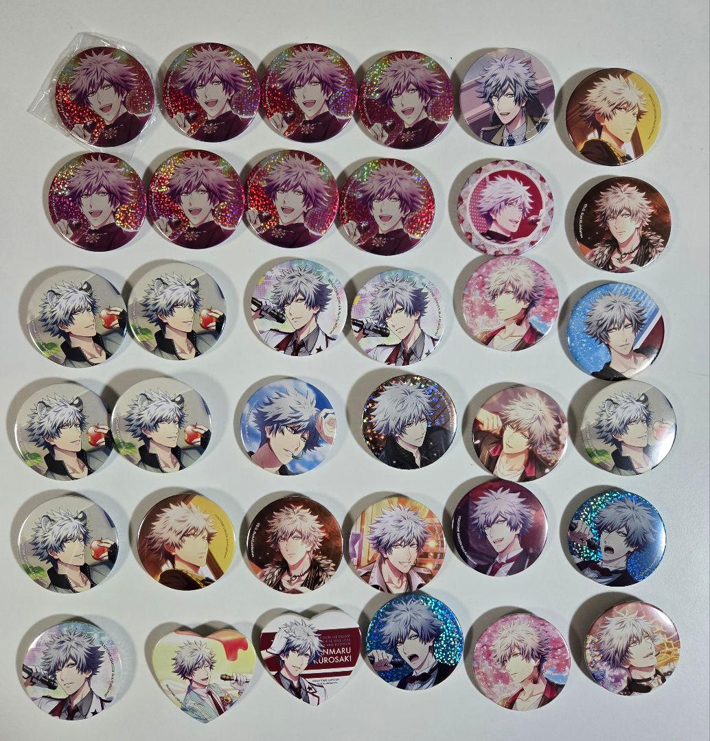 うた☆プリ 黒崎蘭丸 缶バッジ まとめ売り 146個 - メルカリ