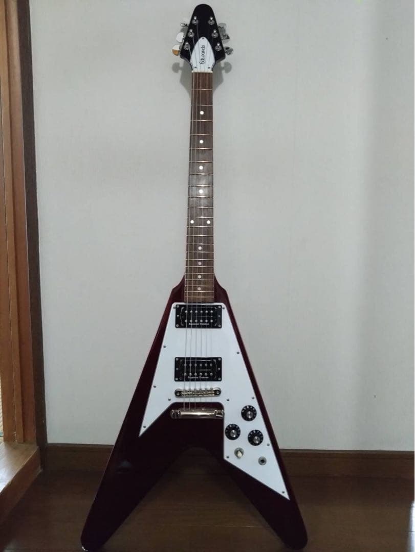 ギター EDWARDS E-FV-120D Cherry EDWARDS ( エドワーズ ) E-FV-120D Cherry 送料無料 | サウンドハウス