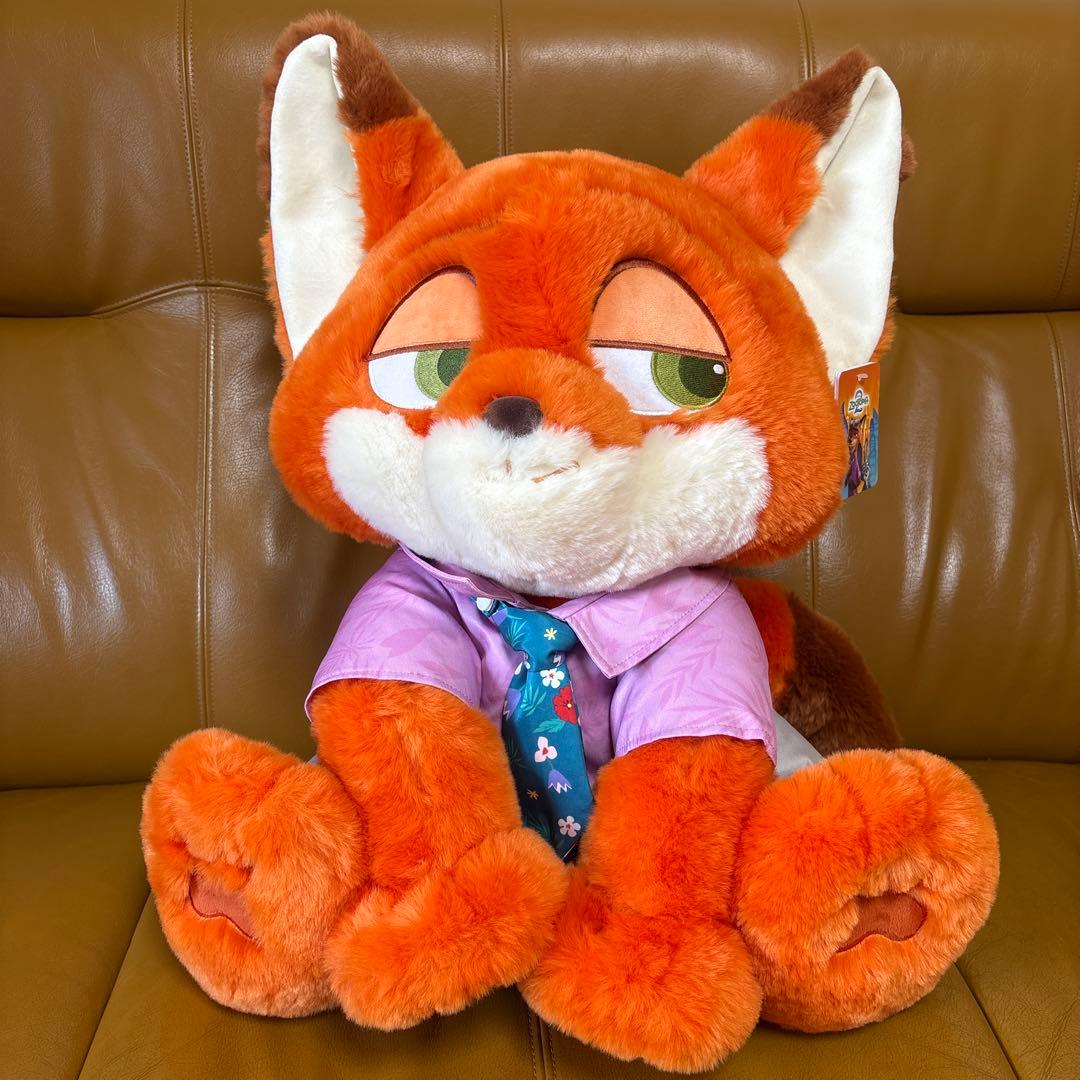 ズートピア2 Costco 限定 ニック・ワイルド ぬいぐるみ 大きめ - メルカリ