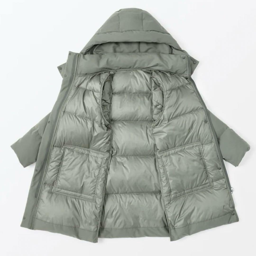無印良品 撥水 ダウンコート M スモーキーグリーン 新品 未使用 2024