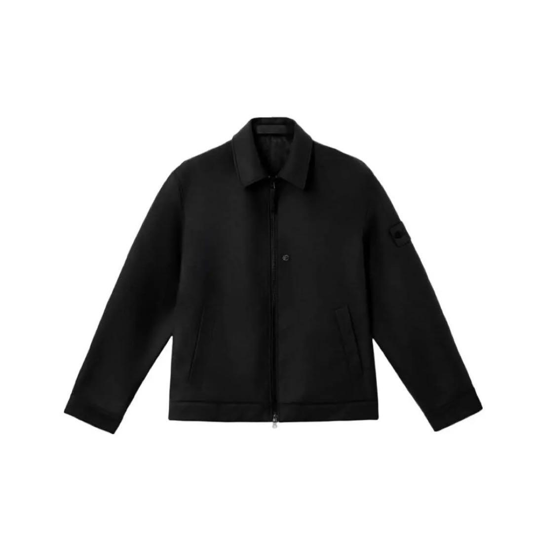 【美品】stone  ghost wool jacket Stone Island Wool Nylon Flannel Ghost Jacket | Grey | Canoe Club