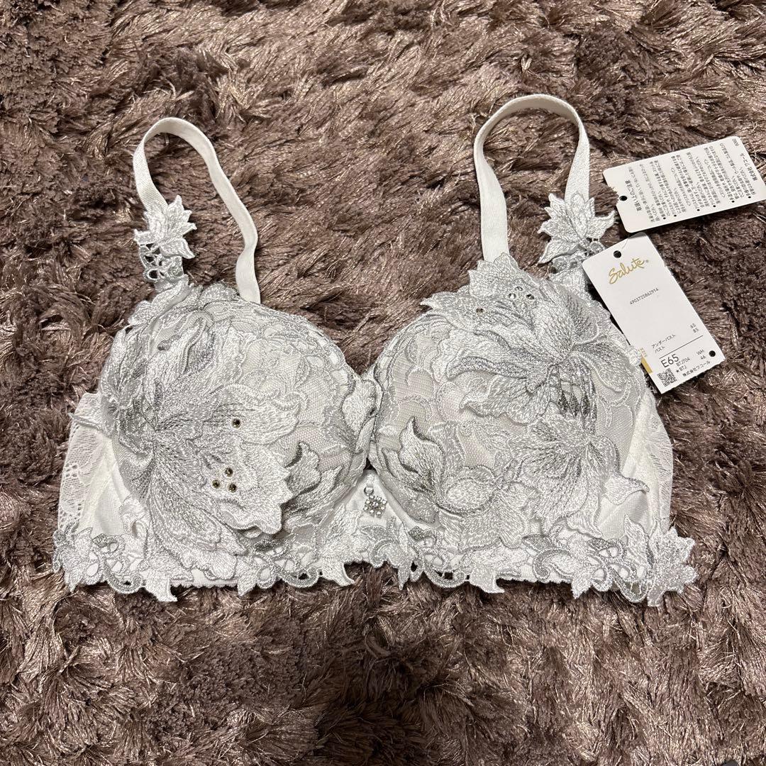 Salute 04G Rich Veil Bra 3/4カップブラ ショーツ アウトレ