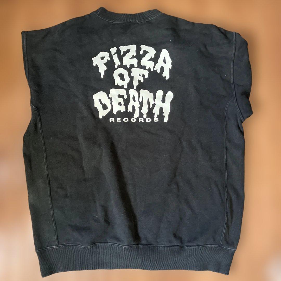 Pizza of Death スウェット トレーナー LLサイズ 黒