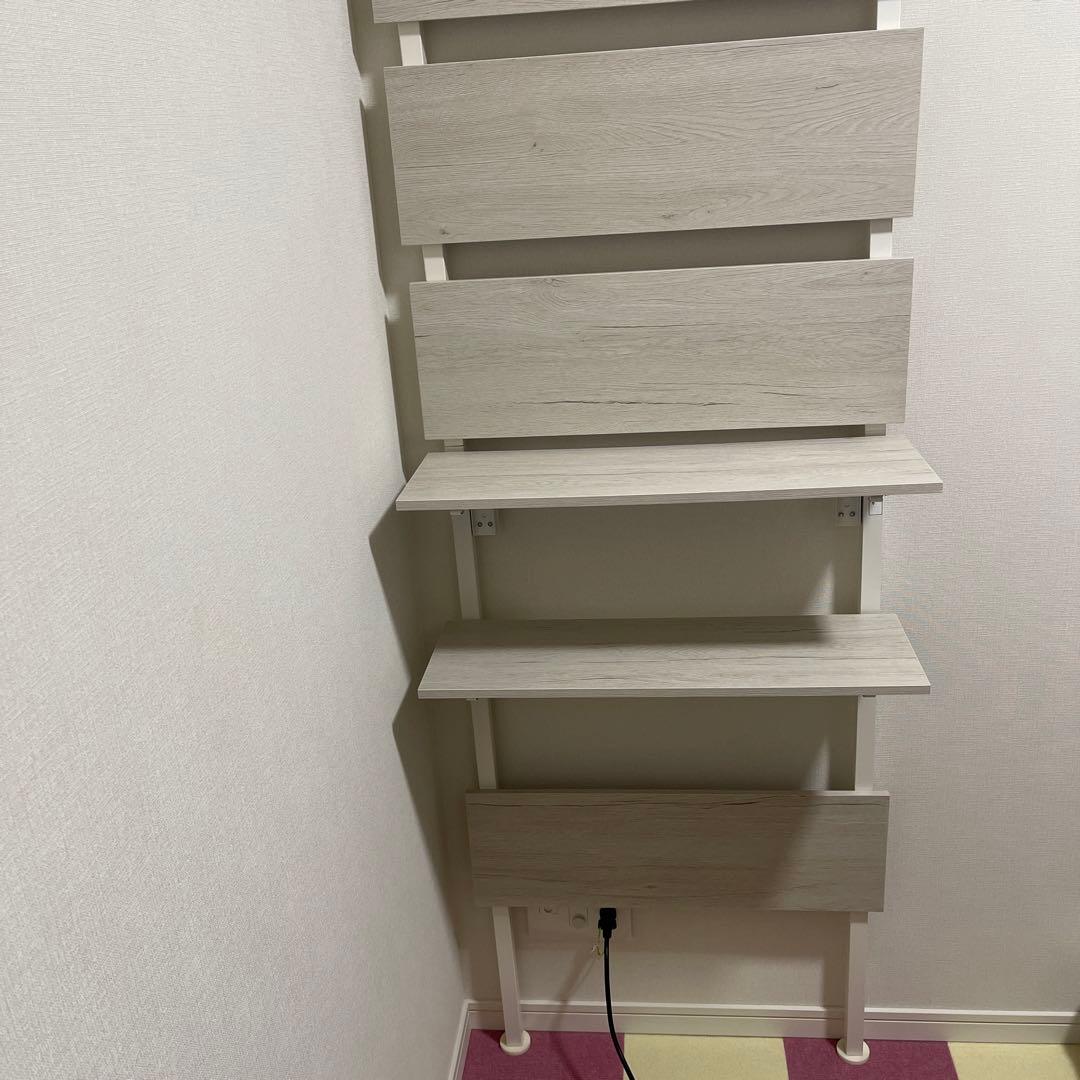 ⭐︎廃盤品⭐︎ニトリ 突っ張りラック カエサル 60cm幅(ホワイト