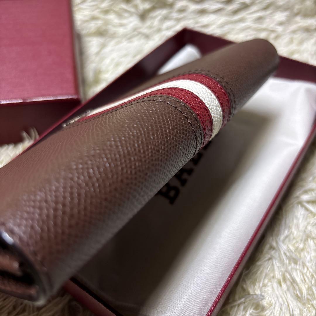 ほぼ新品】 BALLY 長財布 サフィアーノ トレインスポッティング