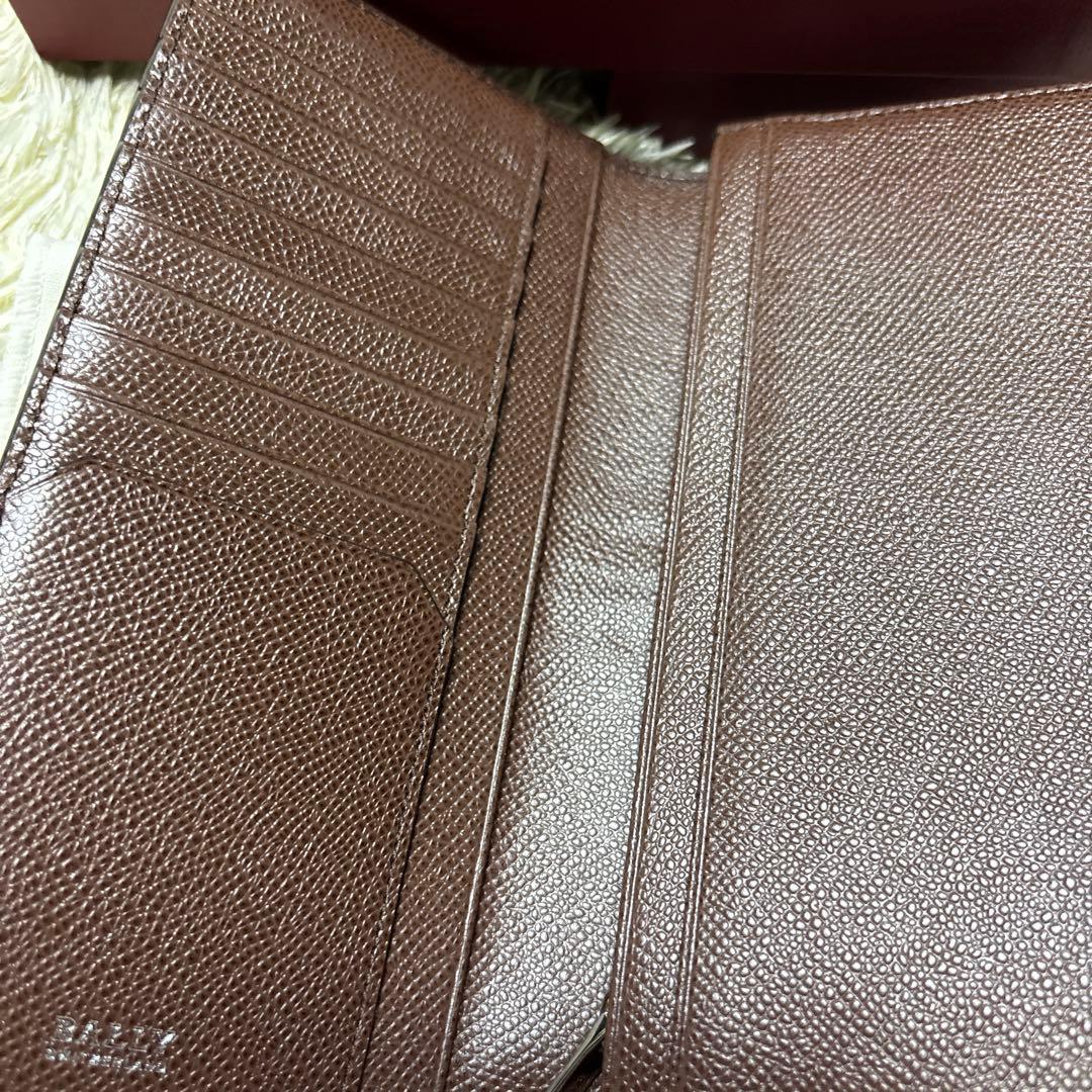 ほぼ新品】 BALLY 長財布 サフィアーノ トレインスポッティング