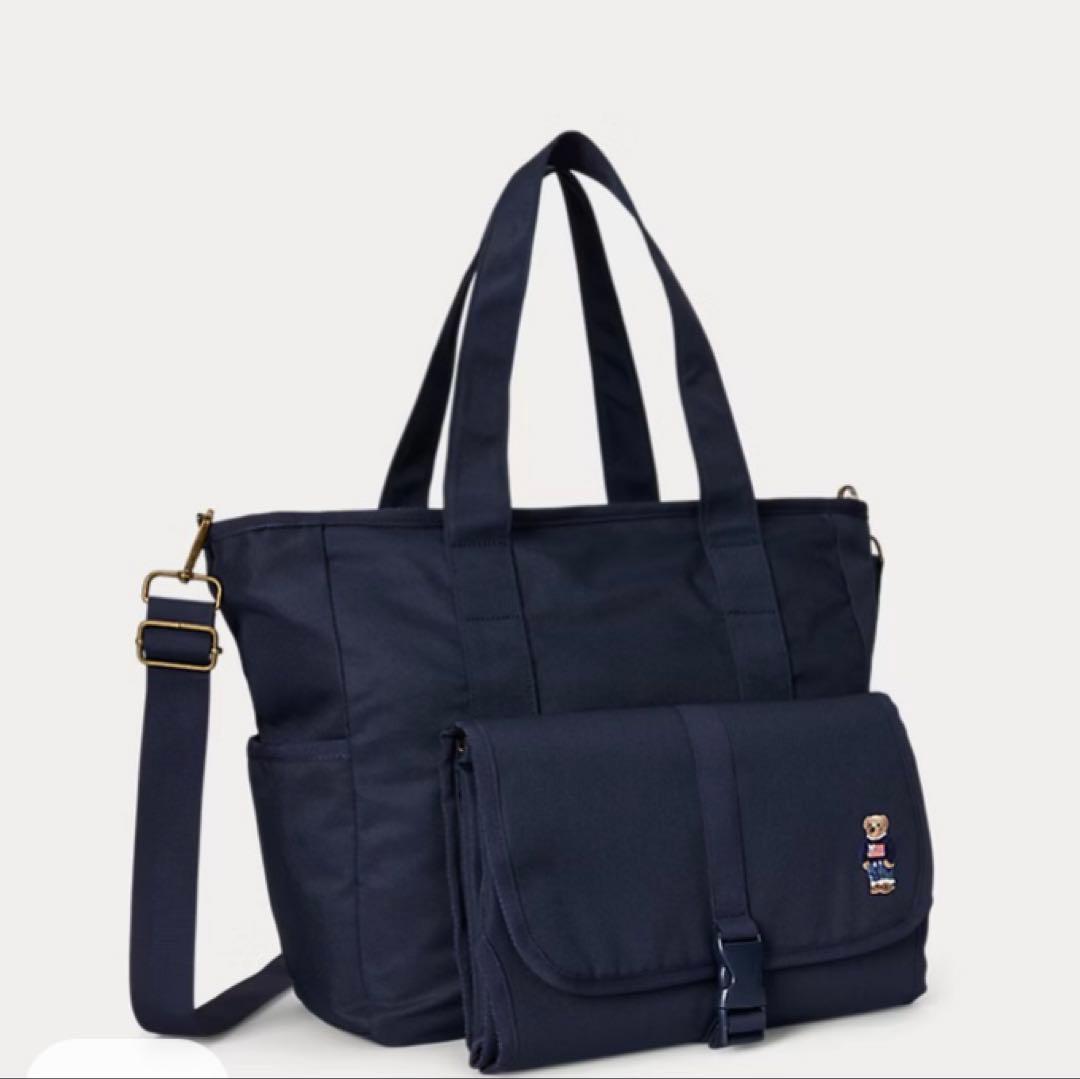 《未使用》 ポロラルフローレン polo ベアトート＆チェンジングパッドセット