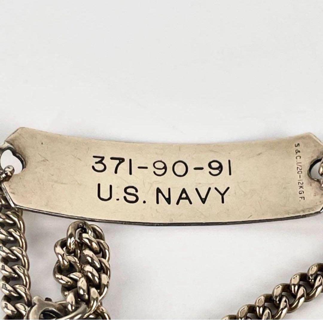 U.S.NAVY 40s ヴィンテージ 14KGF IDブレスレット ミリタリー - メルカリ
