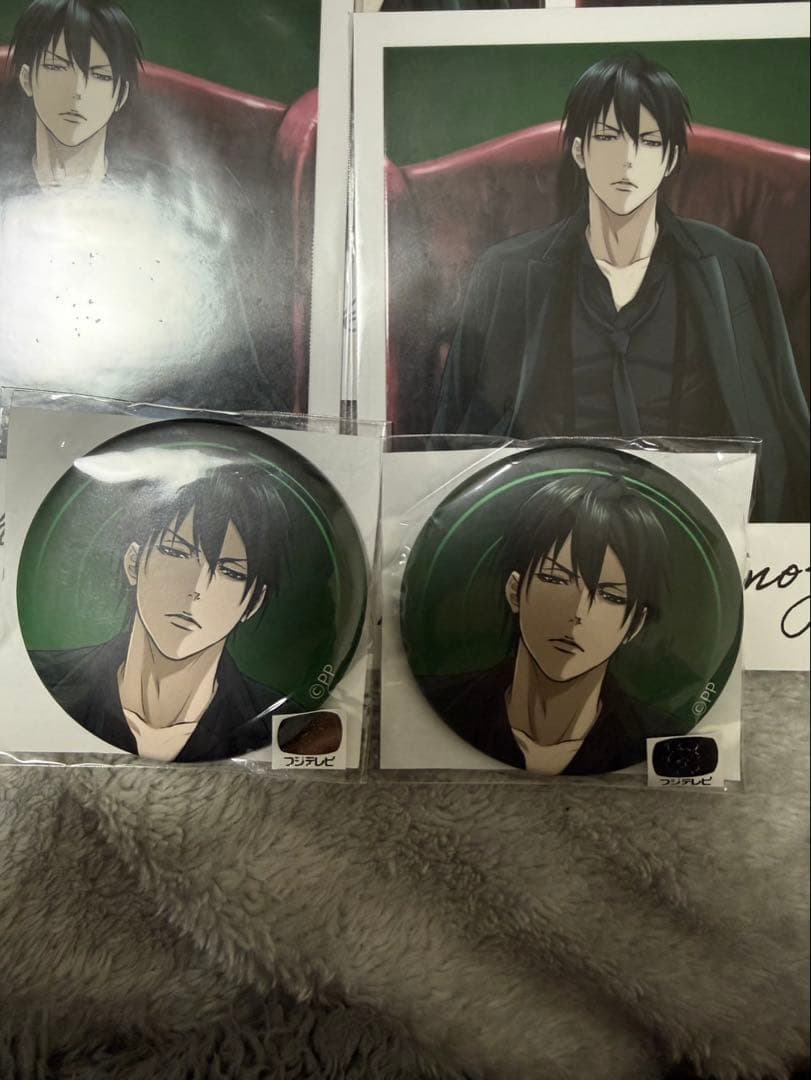 サイコパス PSYCHO-PASS 缶バッジ クリアカード 宜野座伸元 セット